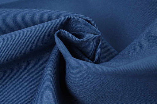 Premium BCI Cotton Twill for Trousers - Blue (Remnant)-Remnant-FabricSight