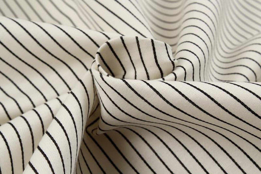 Premium Linen Cotton for Trousers - Stripes-Fabric-FabricSight