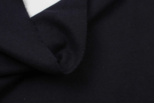 Premium Wool Blend for Coats - Navy-Fabric-FabricSight