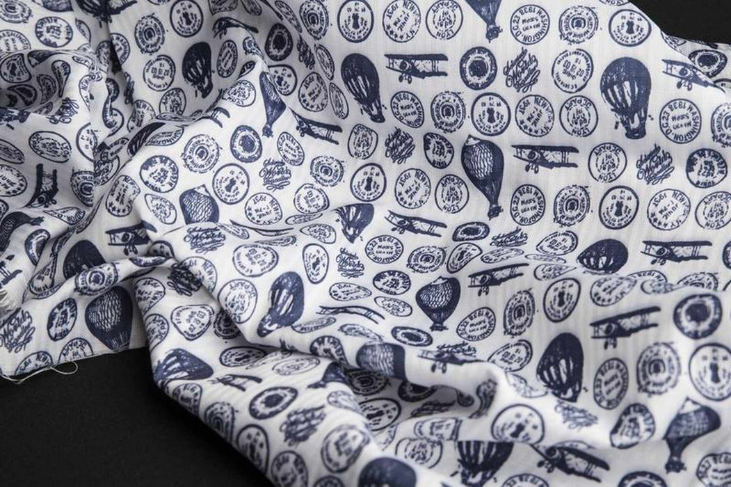 Printed Lining For Suiting - BARTA-Fabric-FabricSight