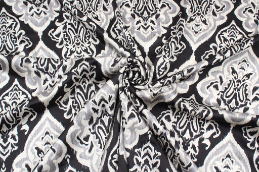 Printed Satin Polyester - Damask - M.O.Q 30 Mts-Fabric-FabricSight