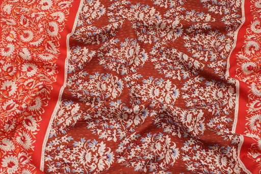 Printed Viscose Voile - Floral-Surplus-FabricSight