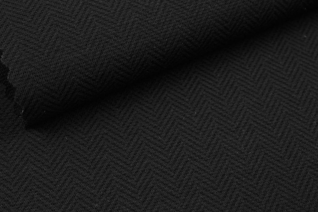 Punto Roma Chevron print-Fabric-FabricSight