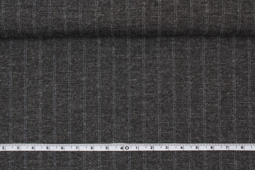 Punto Roma Diplomatic Stripes print-Fabric-FabricSight