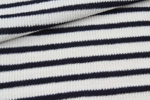 Recycled Cotton Summer Stripes-Fabric-FabricSight