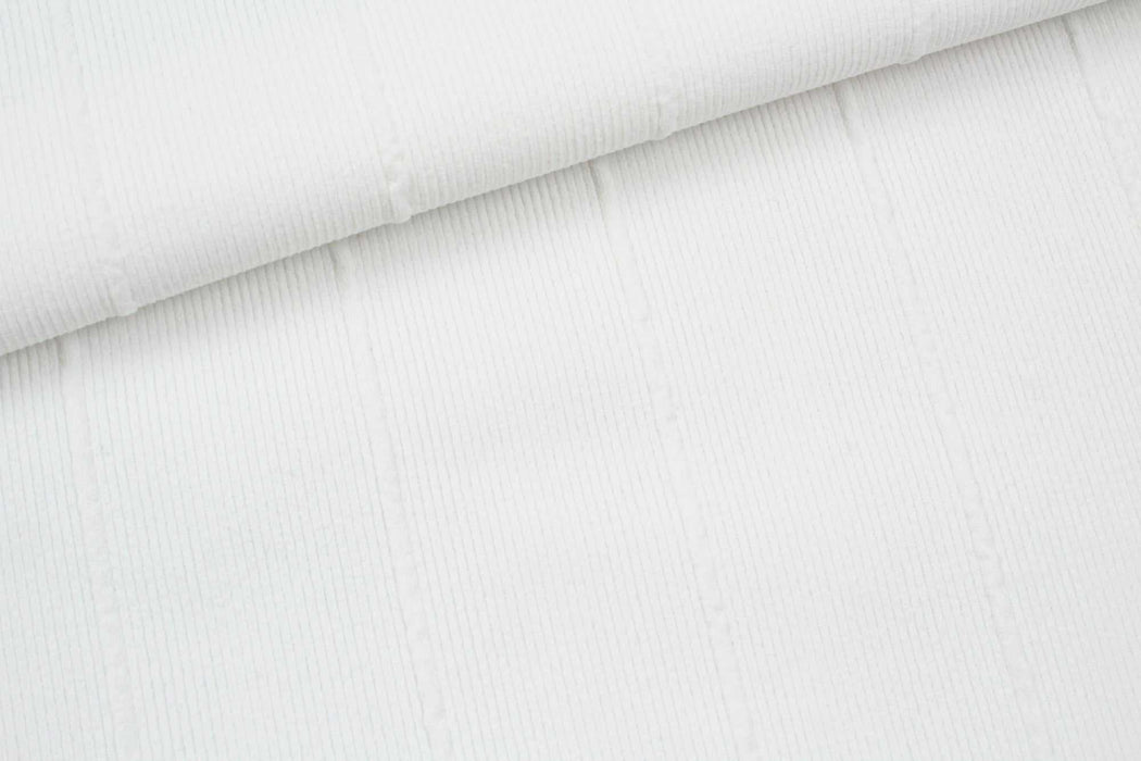 Recycled Polyamide Textured Rib for Swimwear - Stripes-Fabric-FabricSight