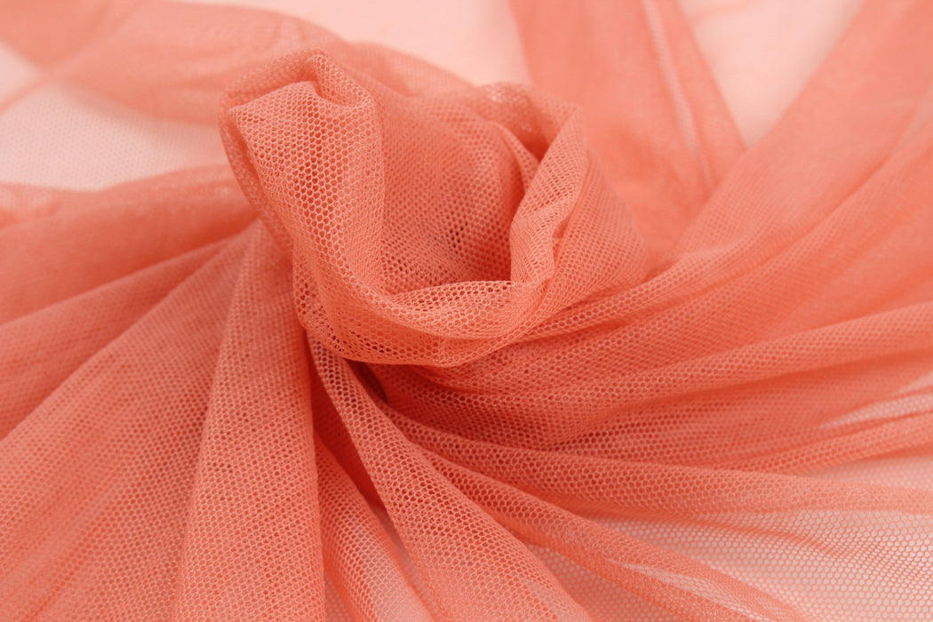 Recycled Polyamide Tulle with Vegetable Dyes - 7 Colors Available-Fabric-FabricSight