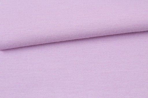 Recycled Polyester Stretch Punto Roma - Lilac (1 MT REMNANT)-Remnant-FabricSight