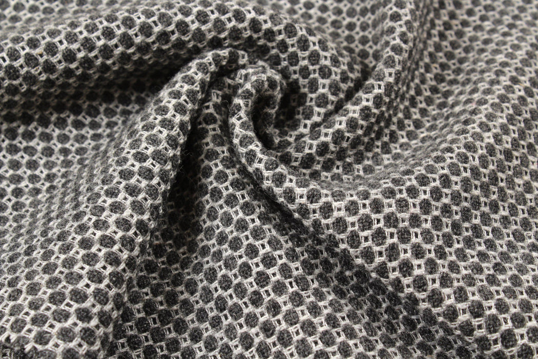 Recycled Wool Blend - Honeycomb-Fabric-FabricSight