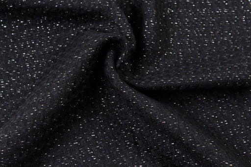 Recycled Wool With Silver Lurex-Fabric-FabricSight