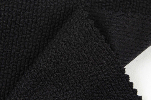Ribbed Tricot Made of Recycled Polyamide for Swimwear - Stretch-Fabric-FabricSight