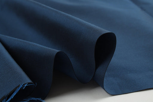 Shiny Waterproof Silk Taffeta - Blue-Fabric-FabricSight