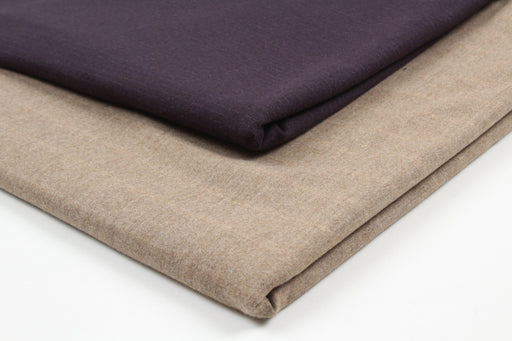 Soft Brushed Stripes Twill for Bottoms and Blazers - 2 Variants Available-Fabric-FabricSight