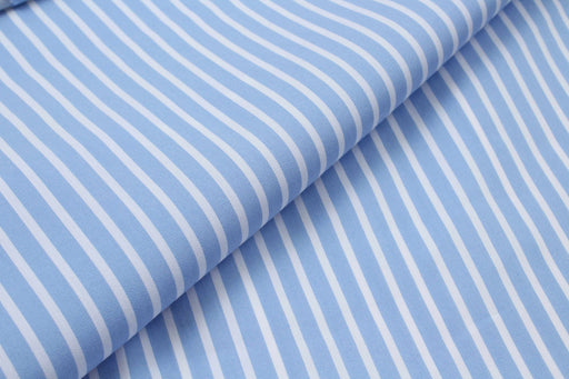 Soft Cotton Stripes Poplin - Stretch - 5 Variants Available-Fabric-FabricSight