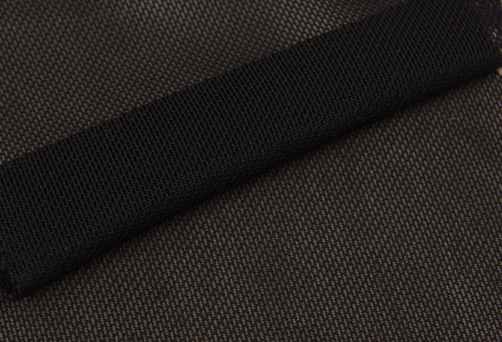 Soft Elastic Tulle / Mesh - Black (1.5 Mts Remnant)-Remnant-FabricSight