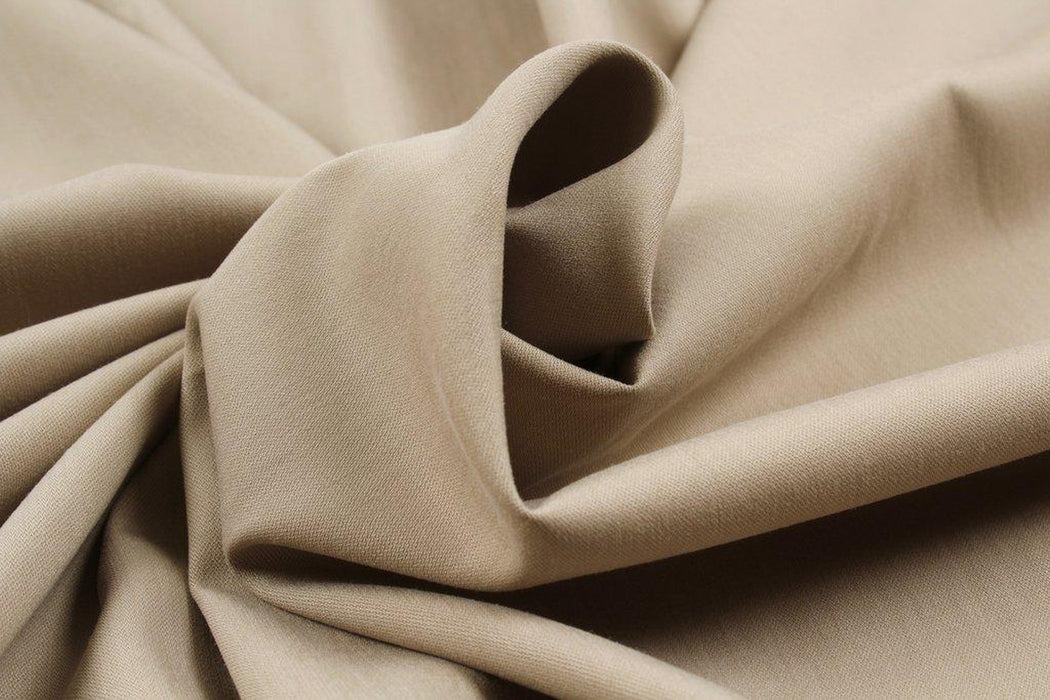 Soft Lyocell Blend - Natural Stretch-Surplus-FabricSight