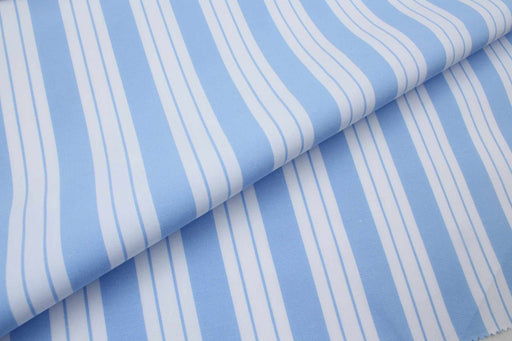 Soft Organic Cotton Poplin - Fancy Stripes - 6 Variants Available-Fabric-FabricSight