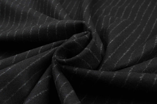 Soft Wool Blend Diplomatic Stripes for Suits - 5 Colors Available-Fabric-FabricSight