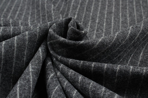 Soft Wool Blend Diplomatic Stripes for Suits - 5 Colors Available-Fabric-FabricSight