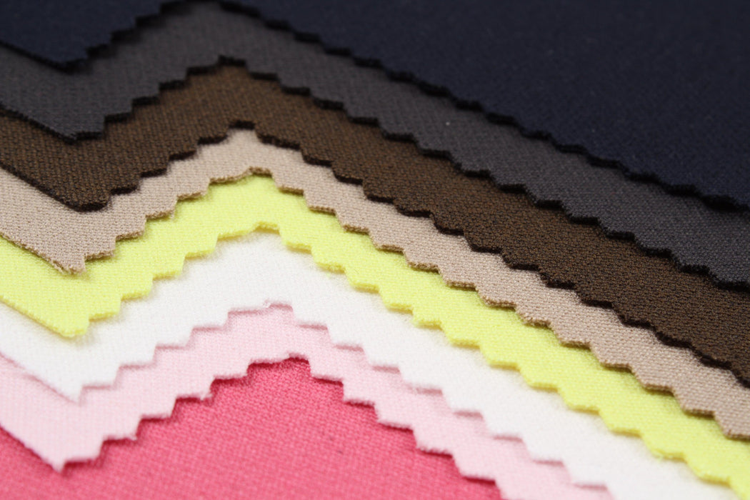 Spongy and Stretch Recycled Polyester and EcoVero Viscose for Bottoms-Fabric-FabricSight