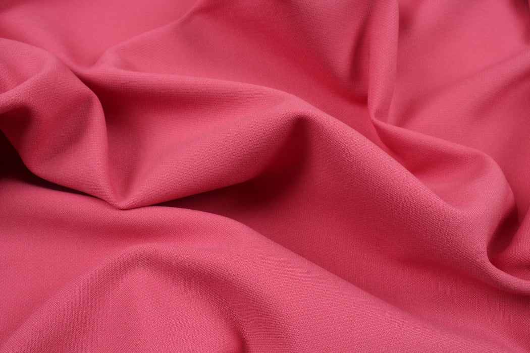 Spongy and Stretch Recycled Polyester and EcoVero Viscose for Bottoms-Fabric-FabricSight