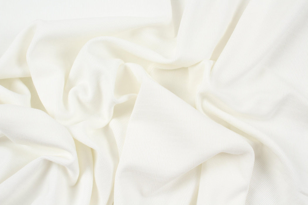 Stretch Bamboo Rib for Tops, Neckbands and Cuffs - 13 Colors Available-Fabric-FabricSight