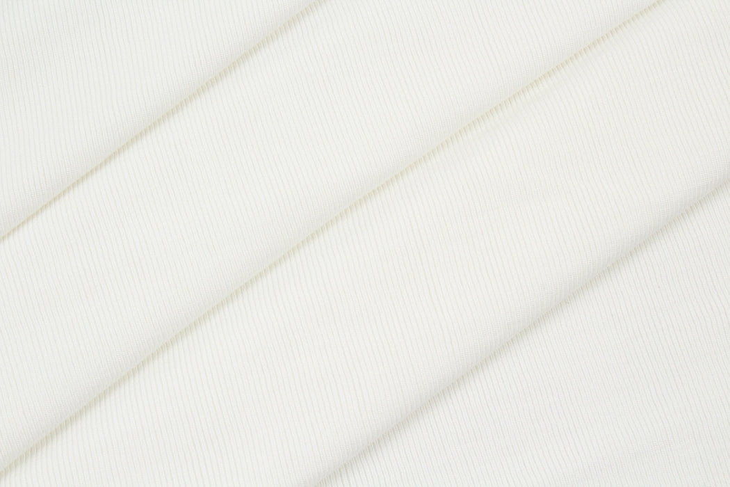 Stretch Bamboo Rib for Tops, Neckbands and Cuffs - 13 Colors Available-Fabric-FabricSight