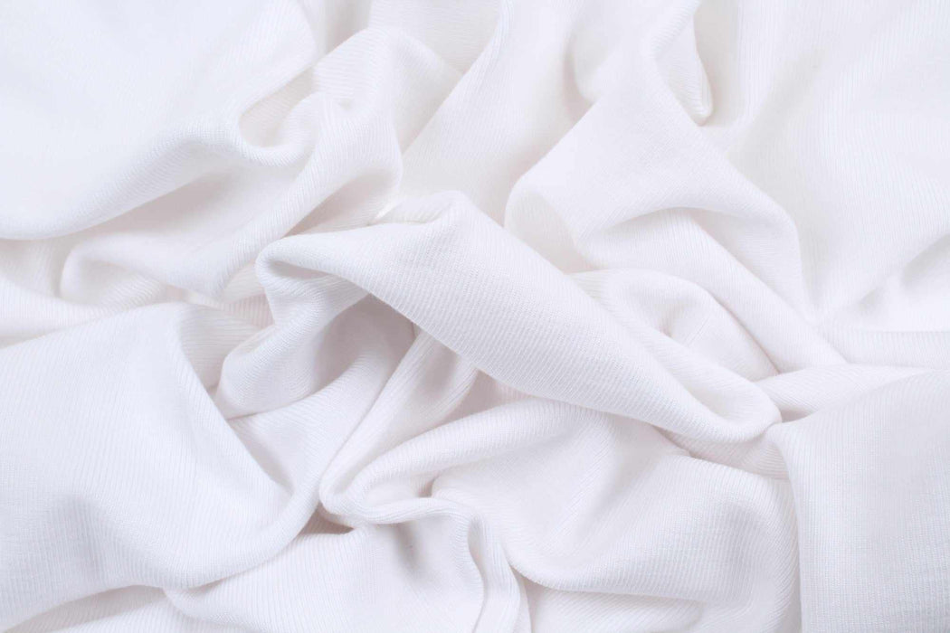 Stretch Bamboo Rib for Tops, Neckbands and Cuffs - 13 Colors Available-Fabric-FabricSight