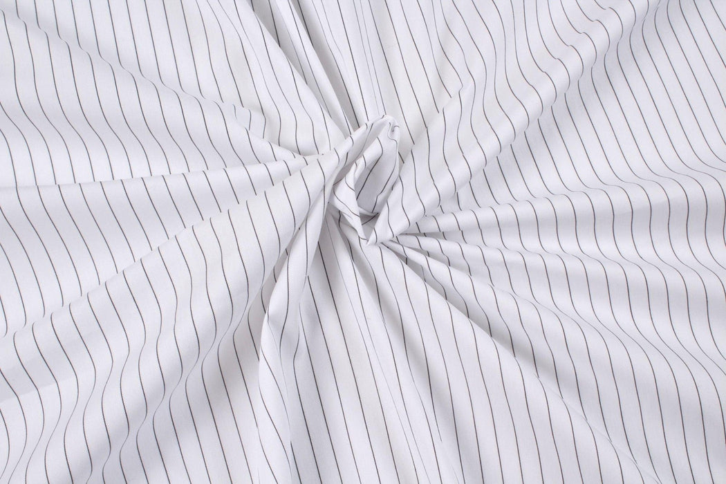 Stretch Cotton Poplin Stripes - 9 designs available-Fabric-FabricSight