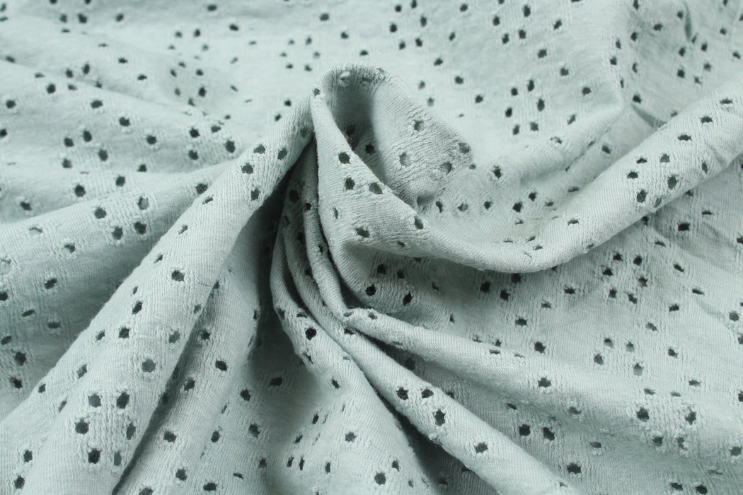 Stretch English Embroidery Jersey - 21 Colors-Fabric-FabricSight