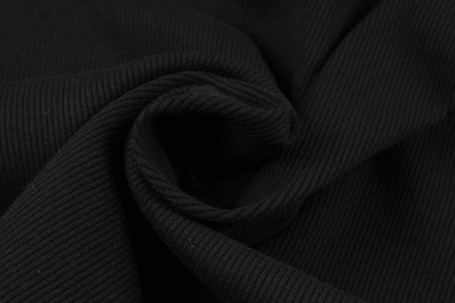 Stretch Organic Cotton Rib 2x2 for Tops - 32 Colors Available-Roll-FabricSight
