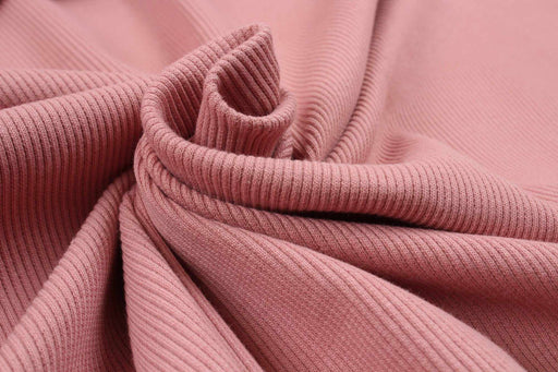Stretch Organic Cotton Rib 2x2 for Tops - 32 Colors Available-Roll-FabricSight
