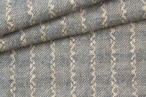 Stretch Recycled Wool - Vertical Stripes-Fabric-FabricSight