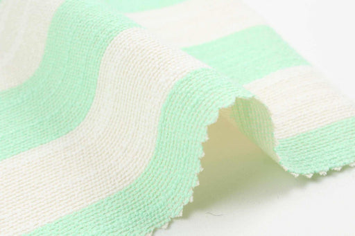 Stretch Slubbed Cotton Stripes - 2 Colors Available-Fabric-FabricSight