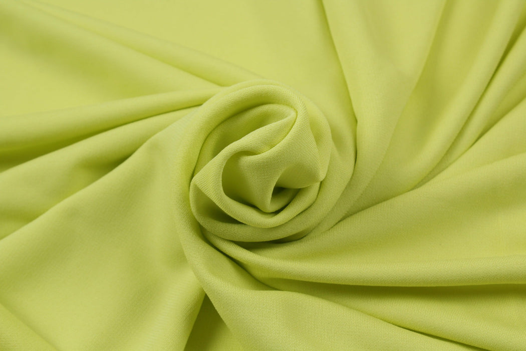 Stretch Viscose Jersey - Mid-Weight - Yellow Fluor-Fabric-FabricSight