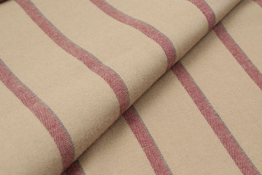 Stripes Cotton Flannel Checks for Shirts - 3 Variants Available-Fabric-FabricSight