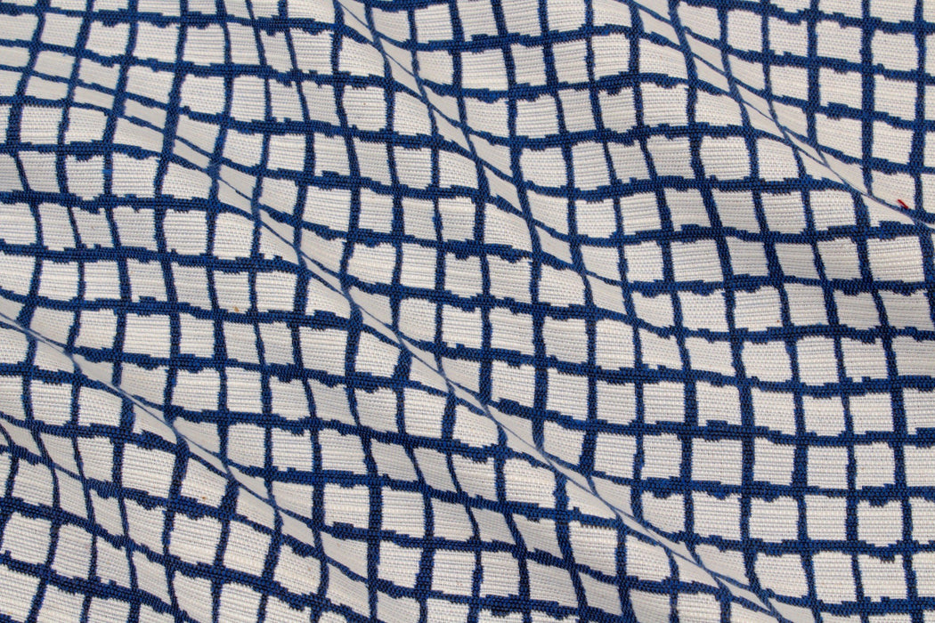 Structured Irregular Jacquard - Checks-Fabric-FabricSight