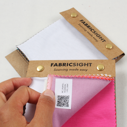 Swatch-Book ESTELA - T-shirts of 100% Organic Cotton Single Jersey-Fabric-FabricSight