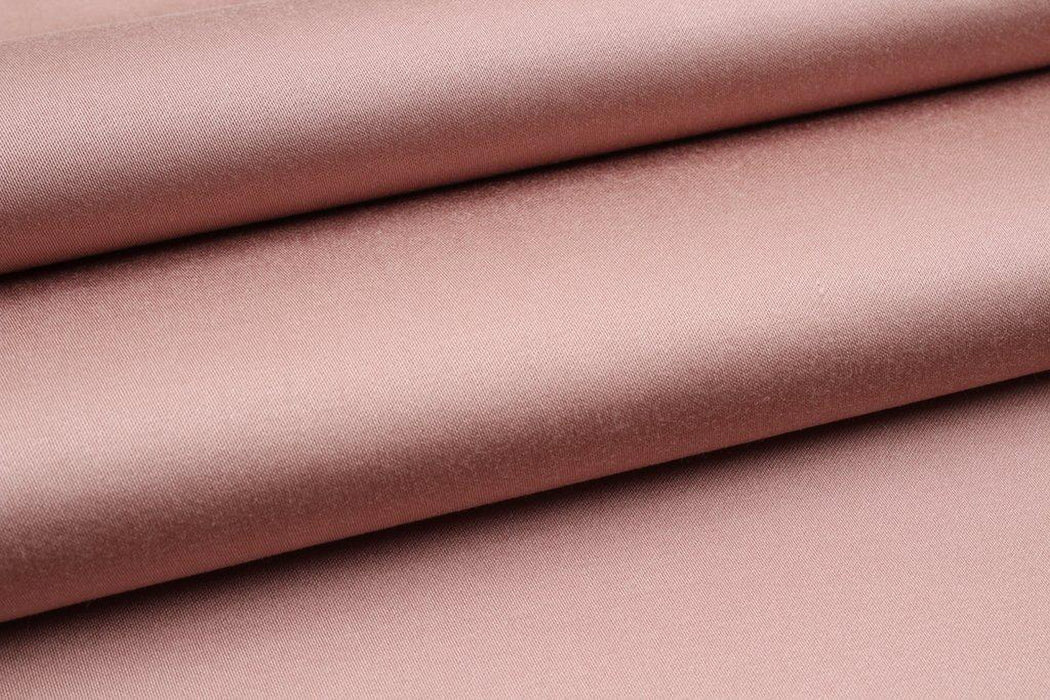 TENCEL COTTON SATIN 280 GSM - Stretch - Dust Pink-Fabric-FabricSight