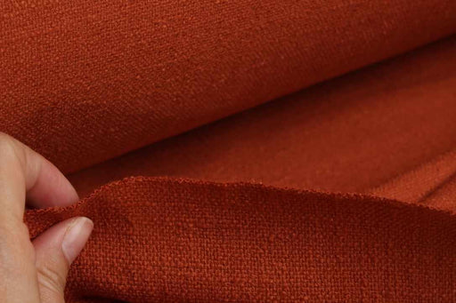 swatch-Textured Cotton-Linen Stretch Canvas-Fabric-FabricSight