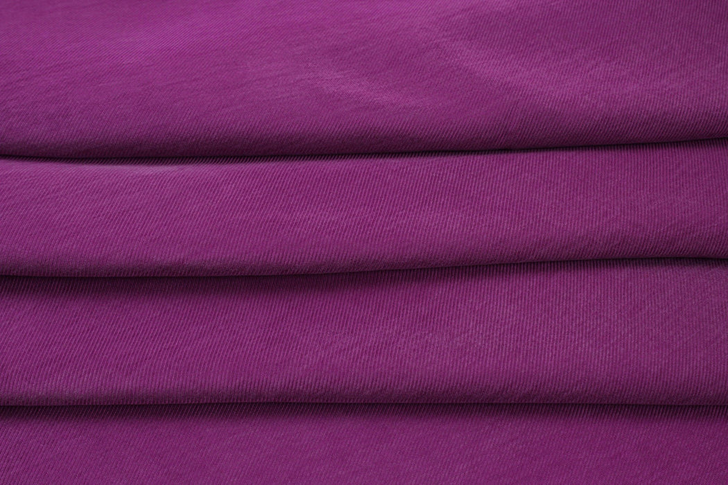 Vegan Cupro Soft Twill, Vegan certified - CARMELA (+40 Colors)-Fabric-FabricSight