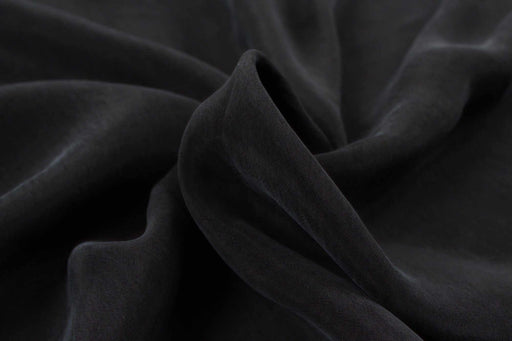 Vegan silk - Cupro Satin - SCARLET (+50 Colors Available)-Fabric-FabricSight