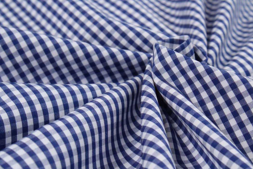 Vichy Poplin - BCI Cotton - 11 colors stock service-Fabric-FabricSight