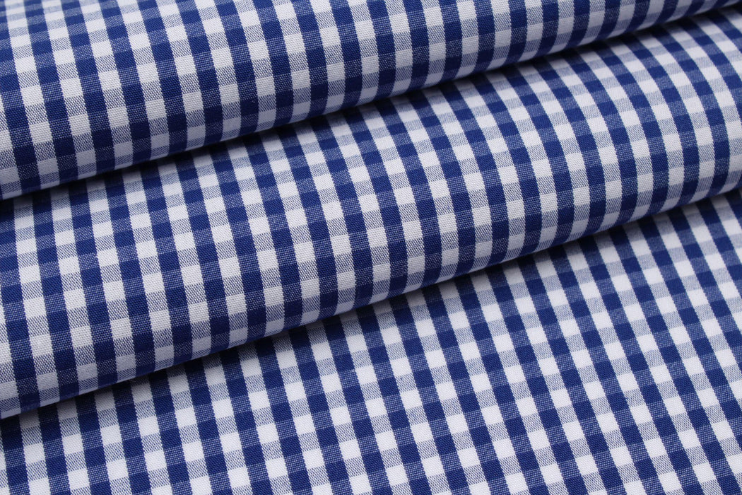 Vichy Poplin - BCI Cotton - 11 colors stock service-Fabric-FabricSight