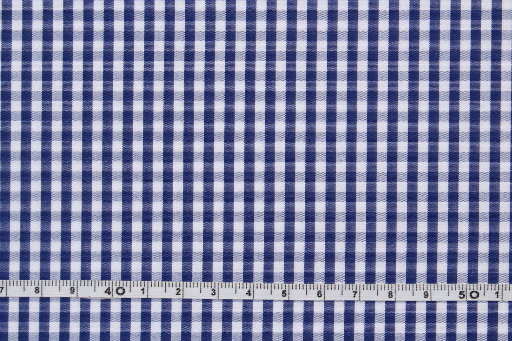 Vichy Poplin - BCI Cotton - 11 colors stock service-Fabric-FabricSight