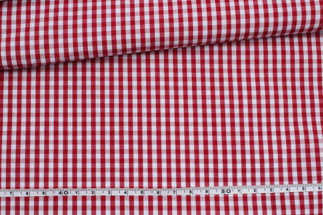 Vichy Poplin - BCI Cotton - 11 colors stock service-Fabric-FabricSight
