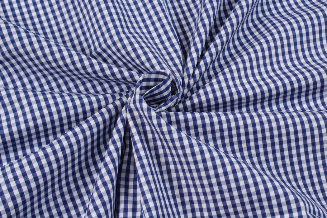 Vichy Poplin - BCI Cotton - 11 colors stock service-Fabric-FabricSight