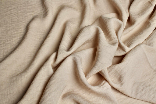 Viscose Blend Crepe Crinkled Effect-Fabric-FabricSight