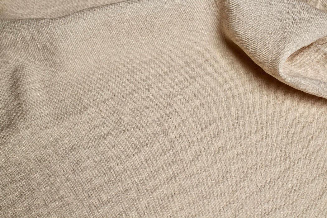 Viscose Blend Crepe Crinkled Effect-Fabric-FabricSight