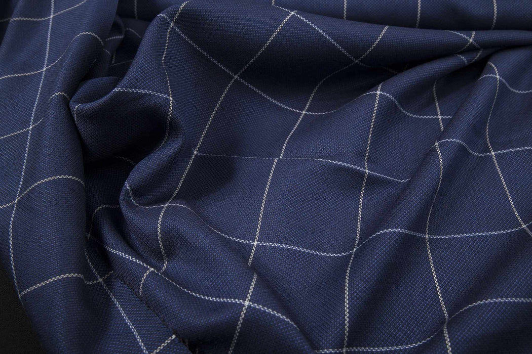 Windowpane for Jackets - RIVULET-Fabric-FabricSight